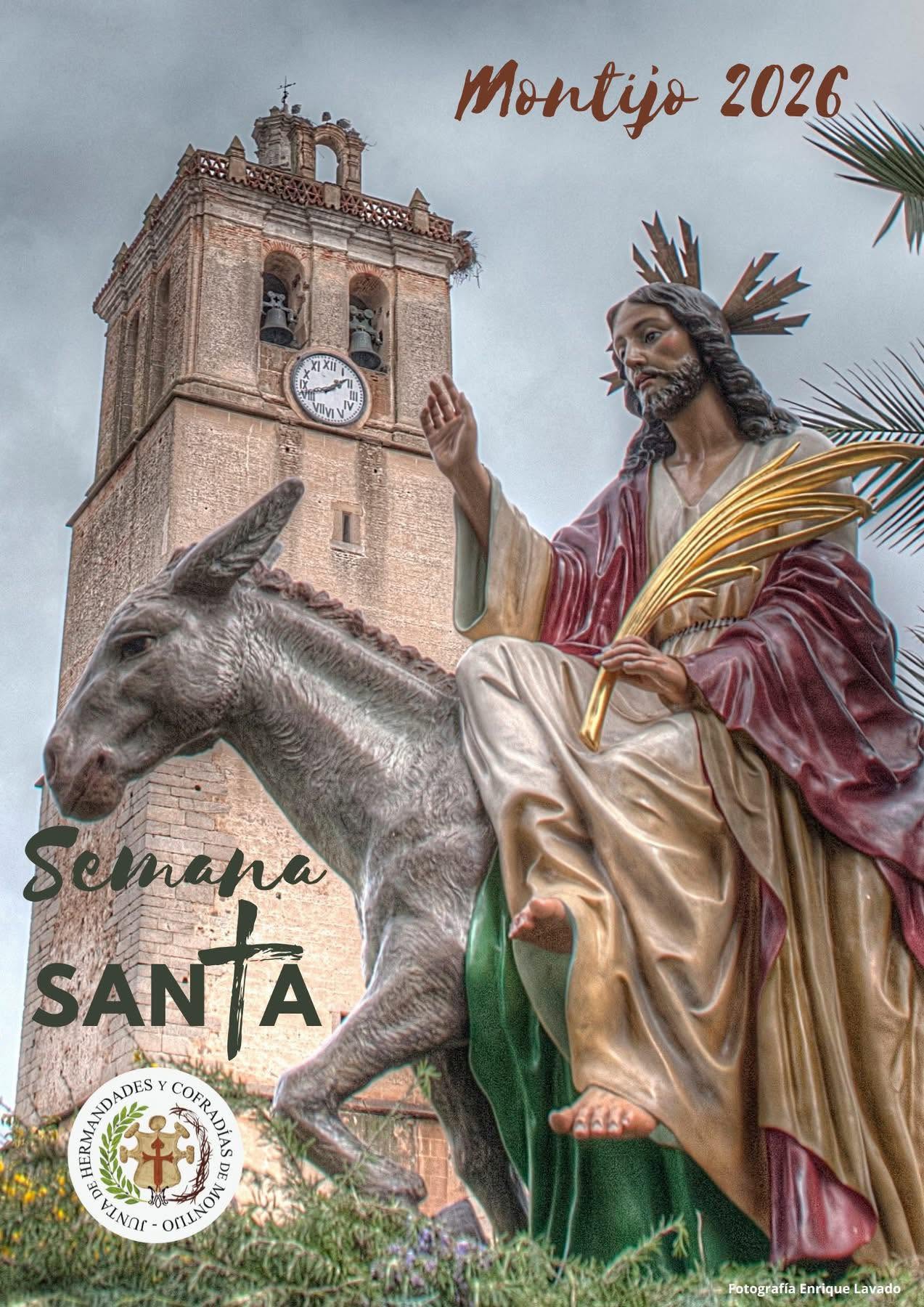 Cartel de Semana Santa en Montijo 2026